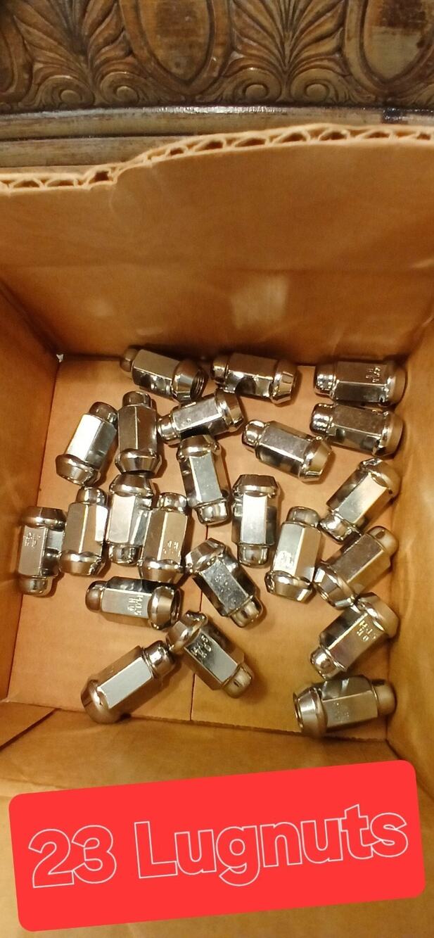 Bada Wheel Weights Formerly IH Coated 23 LUGNUTS in The Open Box